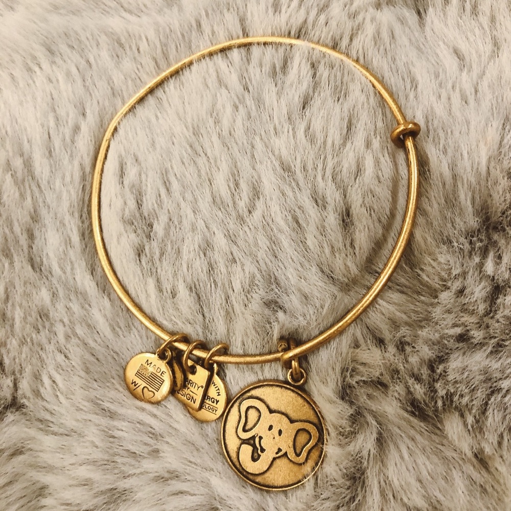 Alex and Ani Elephant Bracelet
